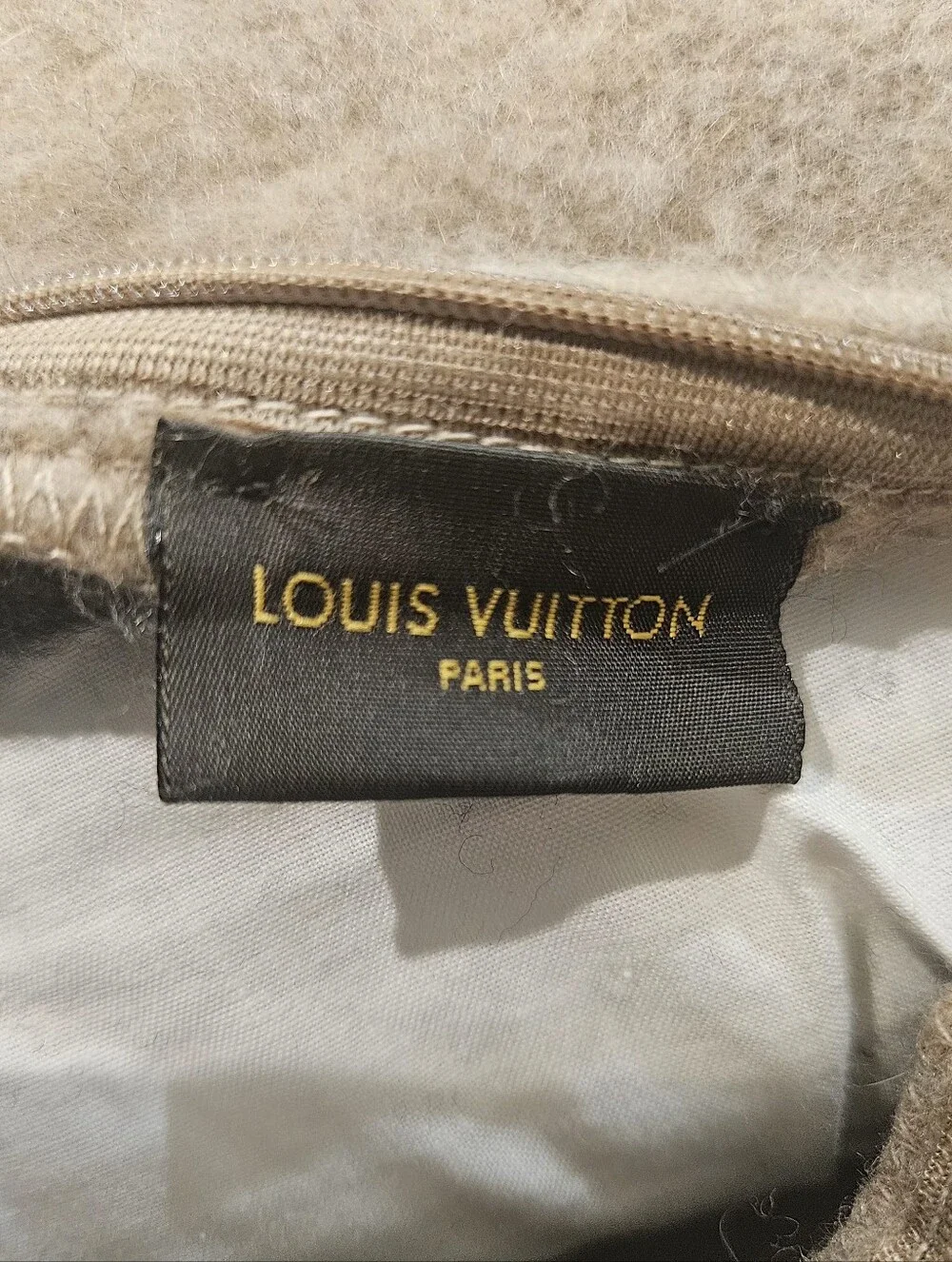 Louis Vuitton Two-Tone Wool-Cashmere Pillows/Cushions – Pair of 2